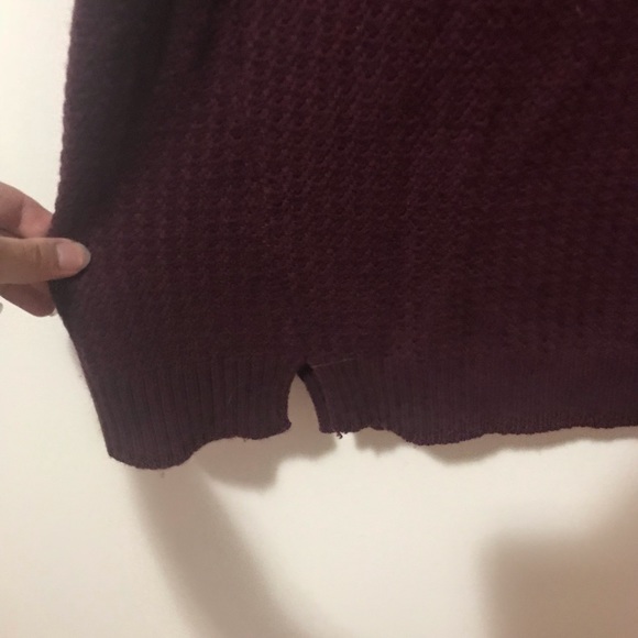 Vineyard Vines Maroon Knit Sweater - Picture 3 of 5